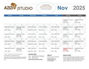 Calendar for November 2025