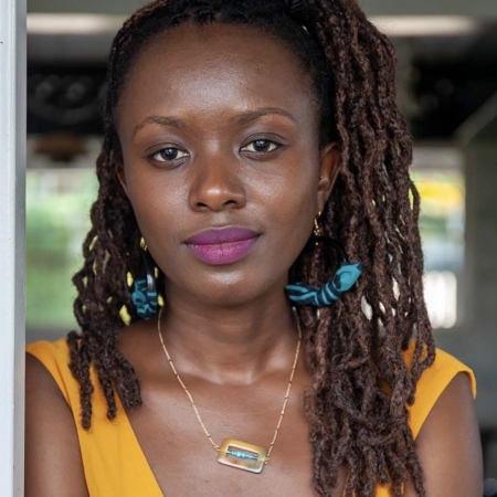 wrapped Horn Earrings