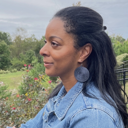 Large Sisal Disc Earrings