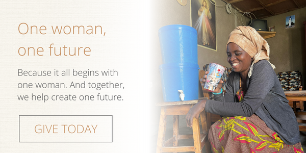 General one woman, one future - Landing page