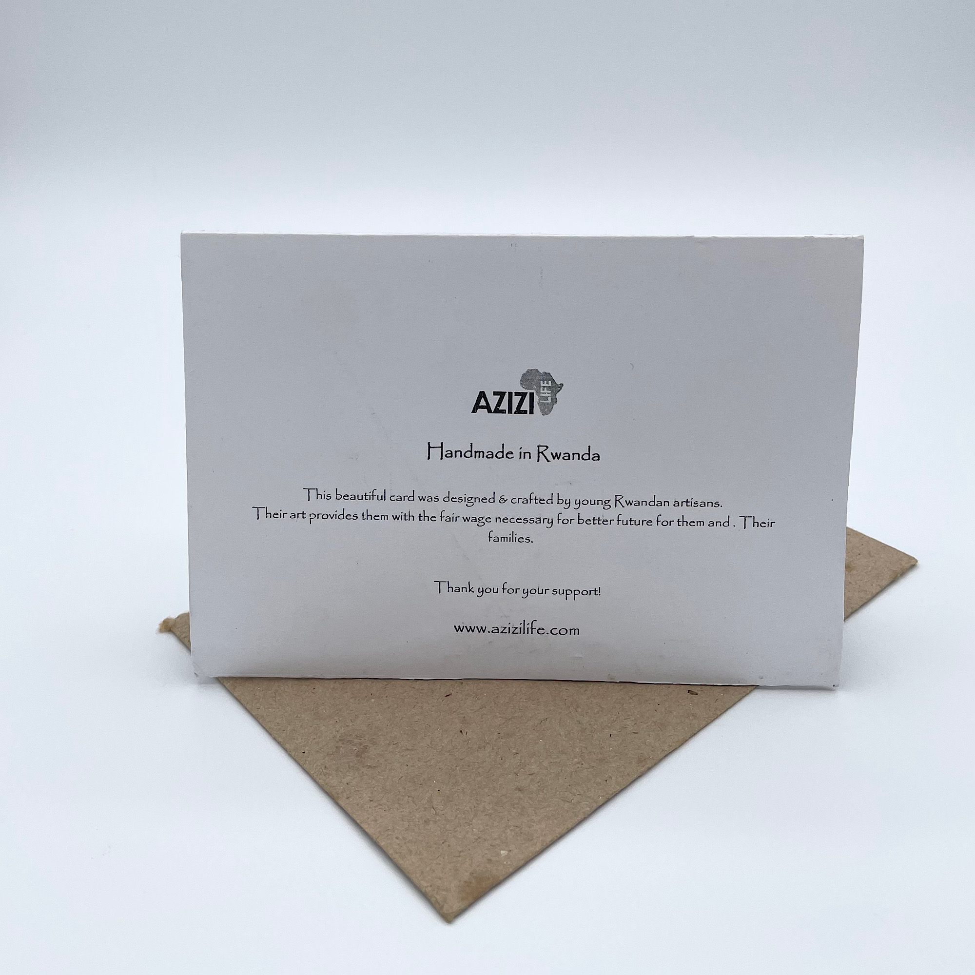 Back of zubita card Back of Zubita card